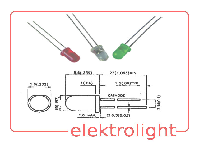 LEDのマゴイチヤ 店LED Φ3mm 1LED 青 ブルー砲弾型LEDDC12V用抵抗、逆接続